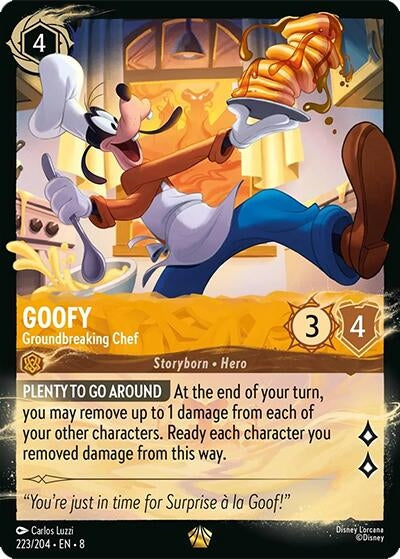 Image for Goofy - Groundbreaking Chef (223/204) (223/204) (Illumineer's Quest: Palace Heist) (Q2) - Disney Lorcana