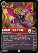 Image for Gargantuan Cobra - Slithering Statue (13/35) (Illumineer's Quest: Palace Heist) (Q2) - Disney Lorcana