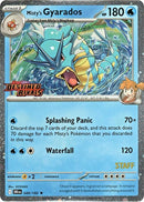 Image for Misty's Gyarados (Prerelease) [Staff] (049/182) (Miscellaneous Cards & Products) (MCAP) - Pokemon