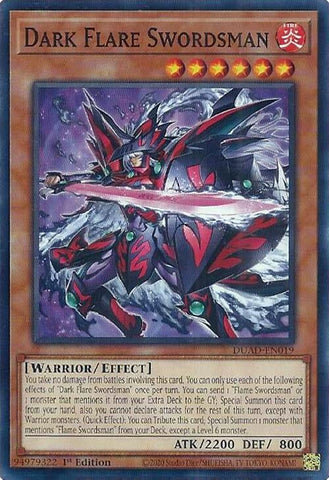 Dark Flare Swordsman (DUAD-EN019) (Duelist's Advance) YuGiOh