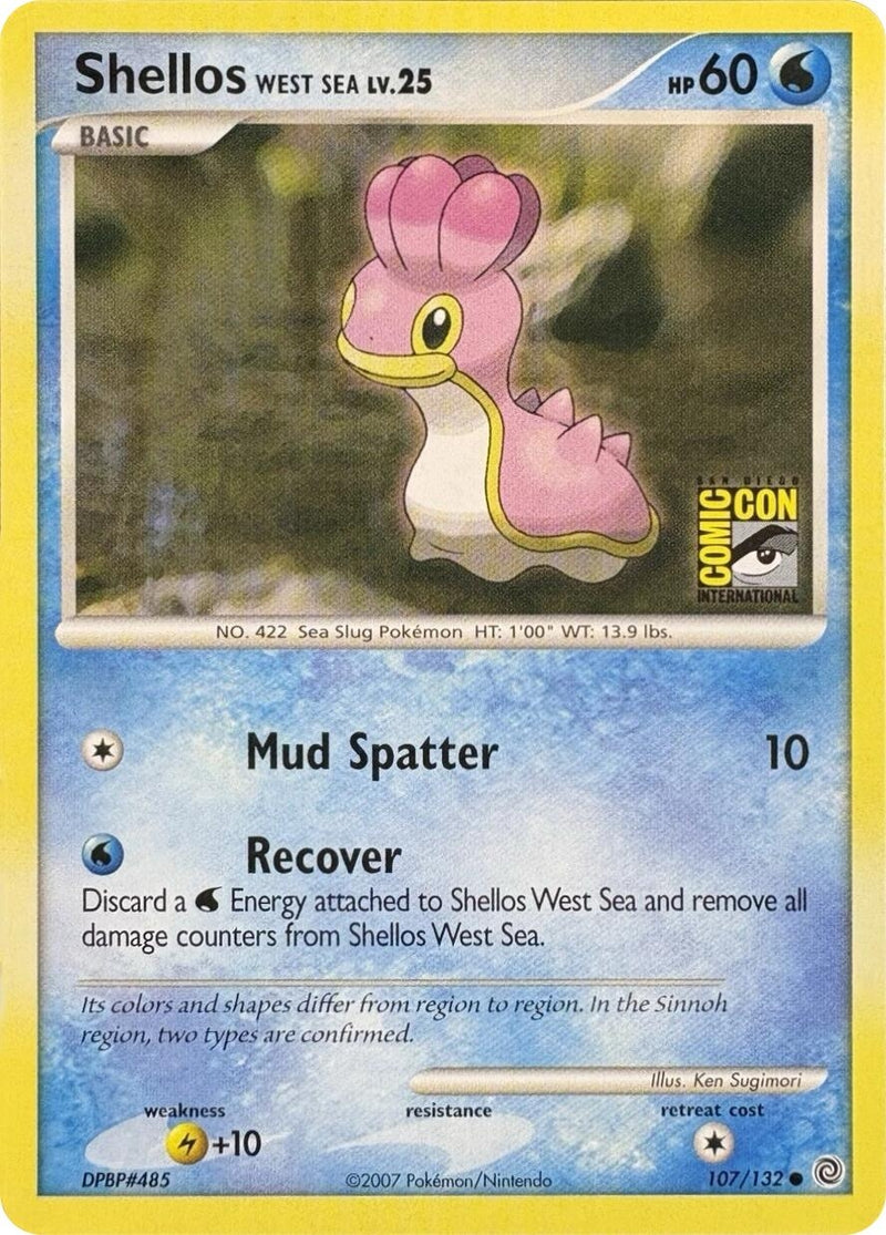 Image for Shellos West Sea (SDCC 2007) (107/132) (Miscellaneous Cards & Products) (MCAP) - Pokemon