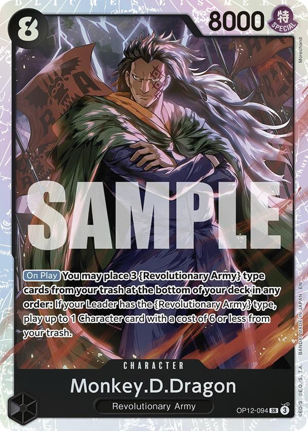 Monkey.D.Dragon (OP12-094) (Legacy of the Master) One Piece Card Game