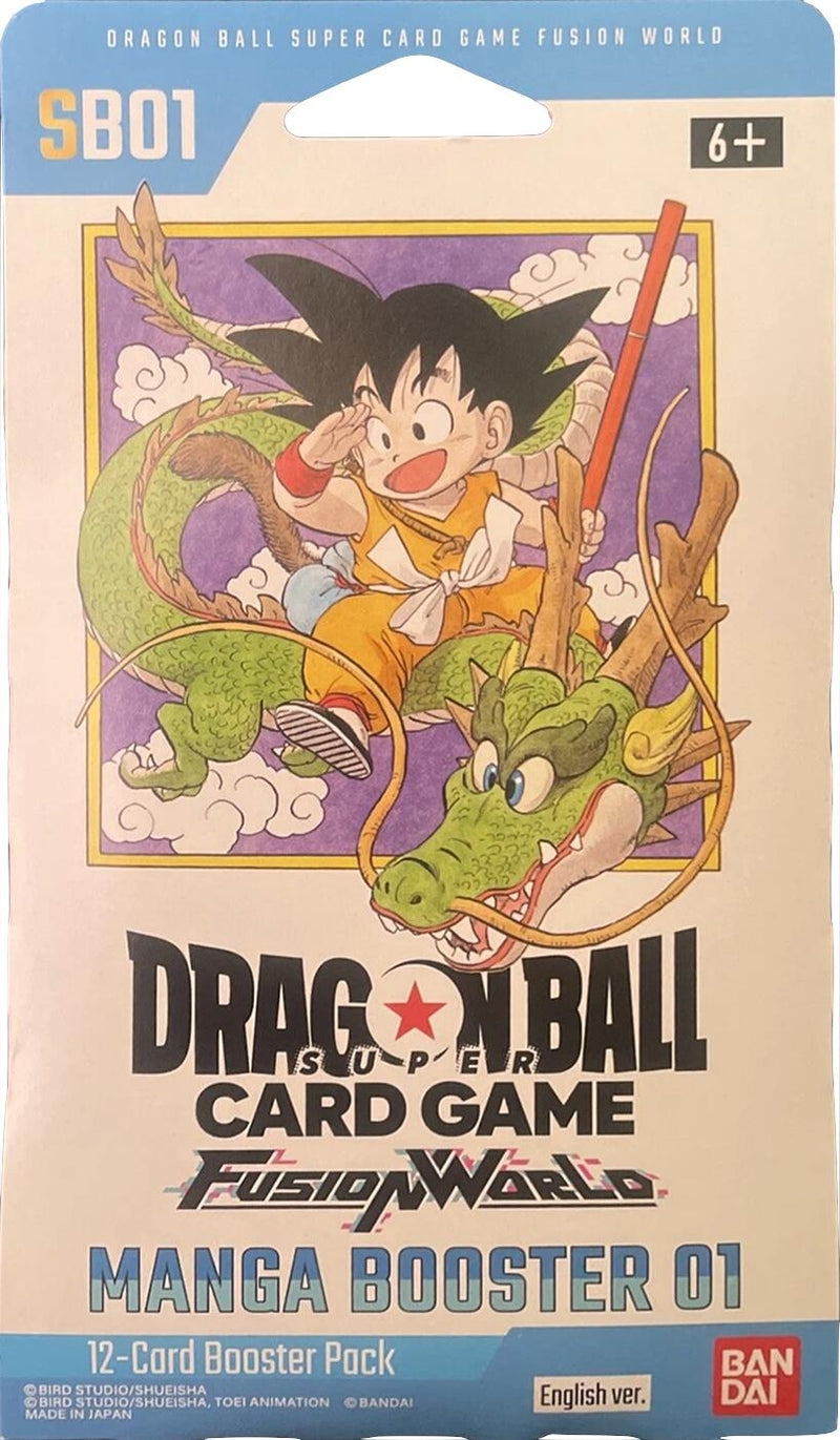 Image for Manga Booster 01 Sleeved Booster Pack - Dragon Ball Super: Fusion World