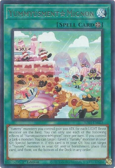 YummyusmentMignon (JUSH-EN023) (Justice Hunters) YuGiOh