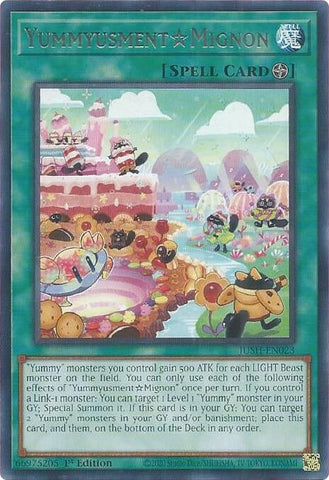 YummyusmentMignon (JUSH-EN023) (Justice Hunters) YuGiOh