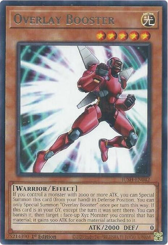 Overlay Booster (JUSH-EN042) (Justice Hunters) YuGiOh