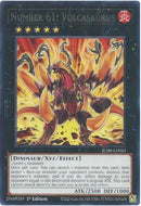 Number 61: Volcasaurus (JUSH-EN043) (Justice Hunters) YuGiOh