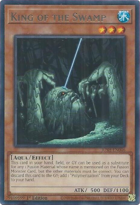 King of the Swamp (JUSH-EN046) (Justice Hunters) YuGiOh