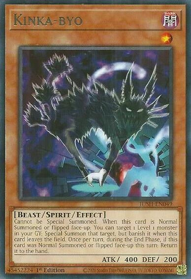 Kinka-byo (JUSH-EN049) (Justice Hunters) YuGiOh