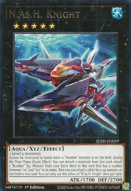 N.As.H. Knight (JUSH-EN059) (Justice Hunters) YuGiOh