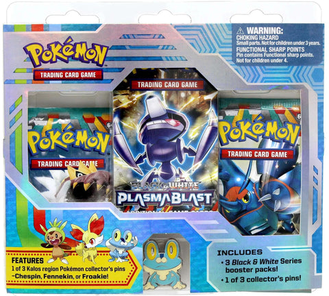 Image for Collector's Pin Three Pack Blisters (Froakie) - Pokemon
