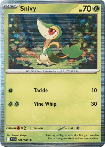 Snivy - 001/086 (Unova Poster Collection) (001/086) (Miscellaneous Cards & Products) Pokemon
