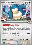 Image for Hop's Snorlax (117/159) (Prize Pack Series Cards) - Pokemon