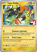 Image for Tapu Koko (065/191) (Prize Pack Series Cards) - Pokemon