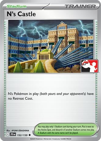 Image for N's Castle (152/159) (Prize Pack Series Cards) - Pokemon