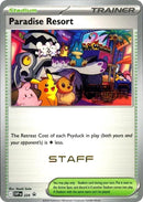 Image for Paradise Resort - 224 (World Championships 2025) [Staff] (224) (SV: Scarlet & Violet Promo Cards) (SVP) - Pokemon