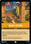 Image for Bruno's Return (29/204) (Fabled) (9) - Disney Lorcana