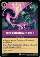 Image for Poor Unfortunate Souls (61/204) (Fabled) (9) - Disney Lorcana