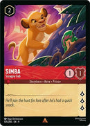 Image for Simba - Scrappy Cub (105/204) (Fabled) (9) - Disney Lorcana