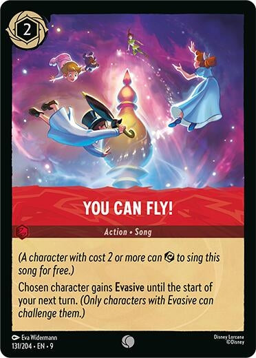 Image for You Can Fly! (131/204) (Fabled) (9) - Disney Lorcana