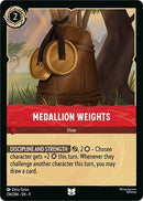 Image for Medallion Weights (134/204) (Fabled) (9) - Disney Lorcana