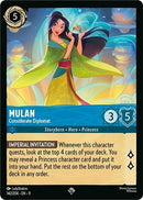 Image for Mulan - Considerate Diplomat (142/204) (Fabled) (9) - Disney Lorcana