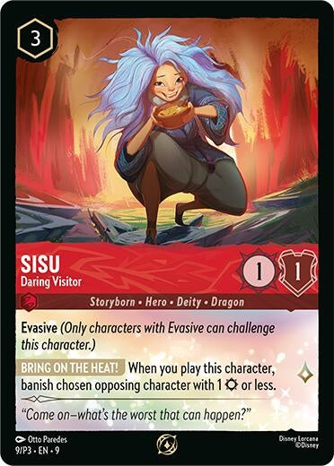 Image for Sisu - Daring Visitor (9) (Disney Lorcana Promo Cards) (DLPC) - Disney Lorcana