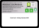 Image for Code Card - Holiday Calendar 2025 (Miscellaneous Cards & Products) (MCAP) - Pokemon
