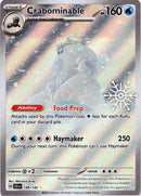 Image for Crabominable - 149/142 (Holiday Calendar) (149/142) (Miscellaneous Cards & Products) (MCAP) - Pokemon