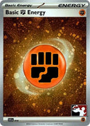 Image for Basic Fighting Energy - 014 (Cosmos Holo) (014) (Prize Pack Series Cards) - Pokemon