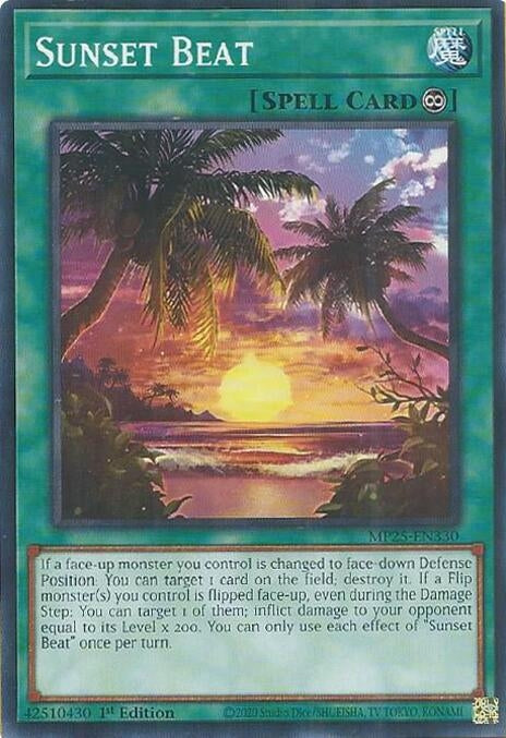 Sunset Beat (MP25-EN330) (2025 Mega-Pack) YuGiOh