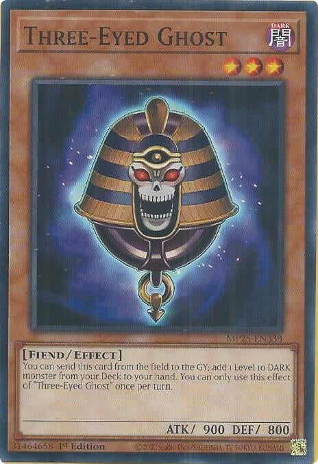 Three-Eyed Ghost (MP25-EN338) (2025 Mega-Pack) YuGiOh