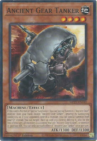 Ancient Gear Tanker (MP25-EN342) (2025 Mega-Pack) YuGiOh