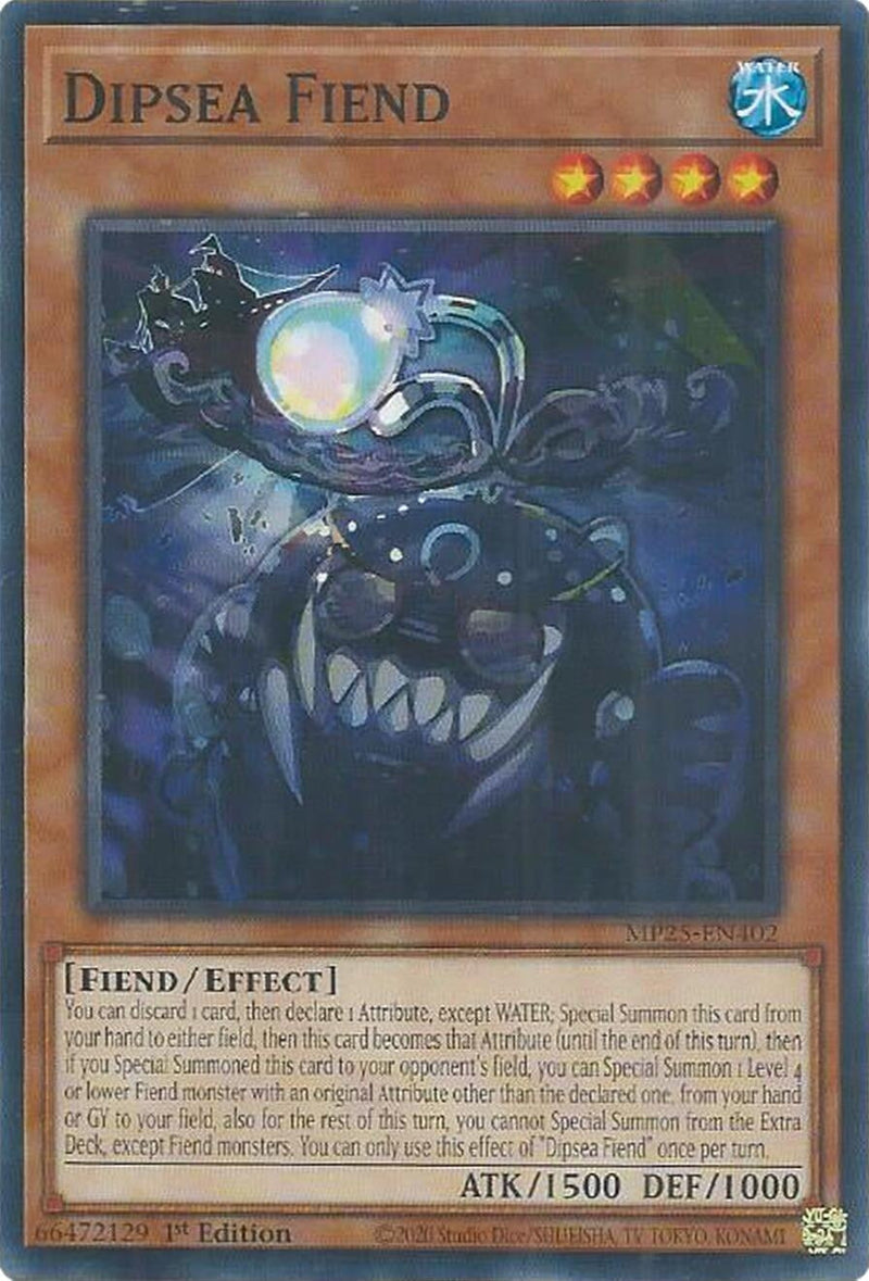 Dipsea Fiend (MP25-EN402) (2025 Mega-Pack) YuGiOh
