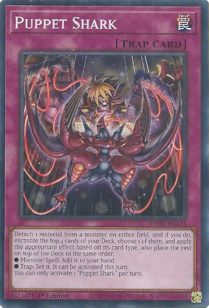 Puppet Shark (MP25-EN423) (2025 Mega-Pack) YuGiOh