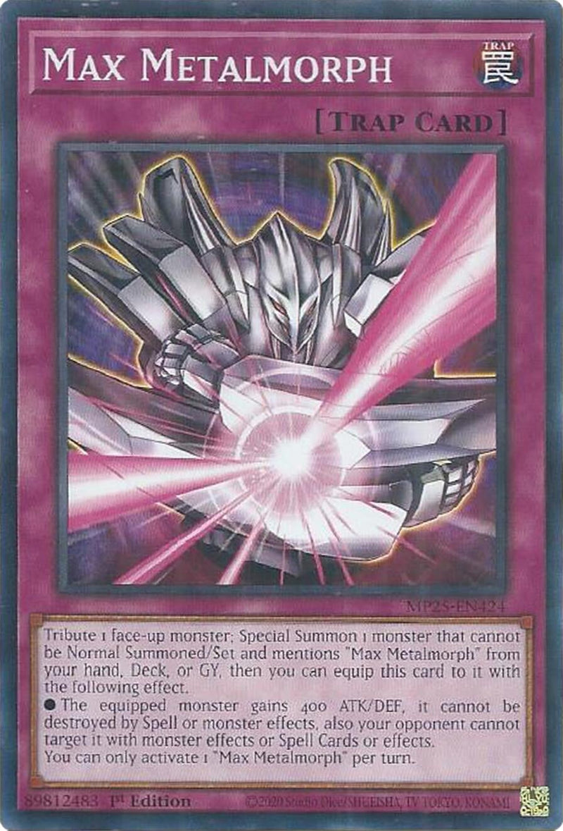 Max Metalmorph (MP25-EN424) (2025 Mega-Pack) YuGiOh