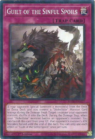 Guilt of the Sinful Spoils (MP25-EN427) (2025 Mega-Pack) YuGiOh