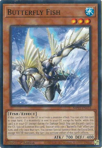Butterfly Fish (MP25-EN433) (2025 Mega-Pack) YuGiOh