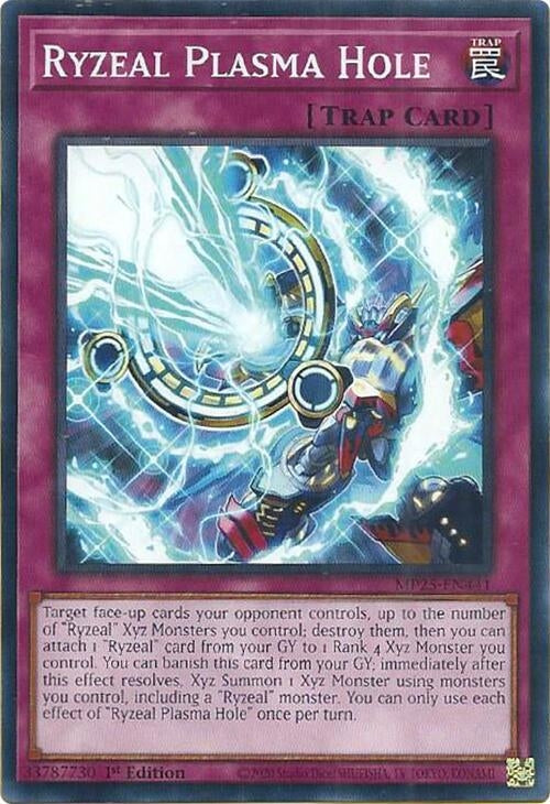 Ryzeal Plasma Hole (MP25-EN441) (2025 Mega-Pack) YuGiOh