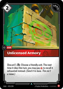 Image for Unlicensed Armory (023/298) (Origins) (OGN) - Riftbound: League of Legends Trading Card Game