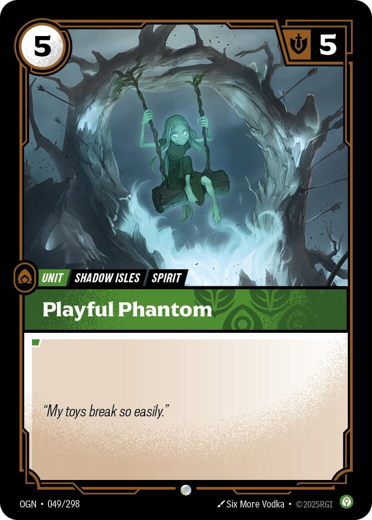 Image for Playful Phantom (049/298) (Origins) (OGN) - Riftbound: League of Legends Trading Card Game