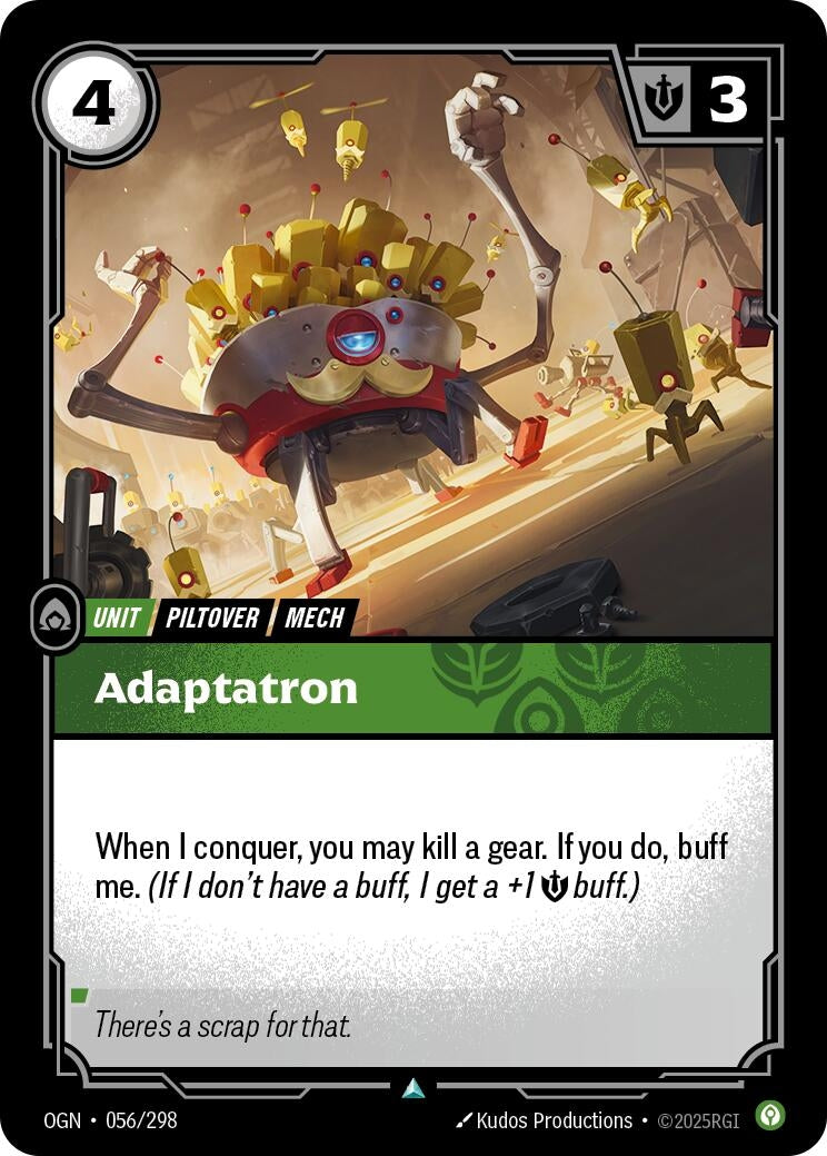 Image for Adaptatron (056/298) (Origins) (OGN) - Riftbound: League of Legends Trading Card Game