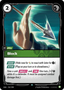Image for Block (057/298) (Origins) (OGN) - Riftbound: League of Legends Trading Card Game