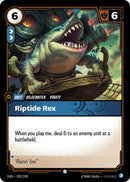 Image for Riptide Rex (092/298) (Origins) (OGN) - Riftbound: League of Legends Trading Card Game
