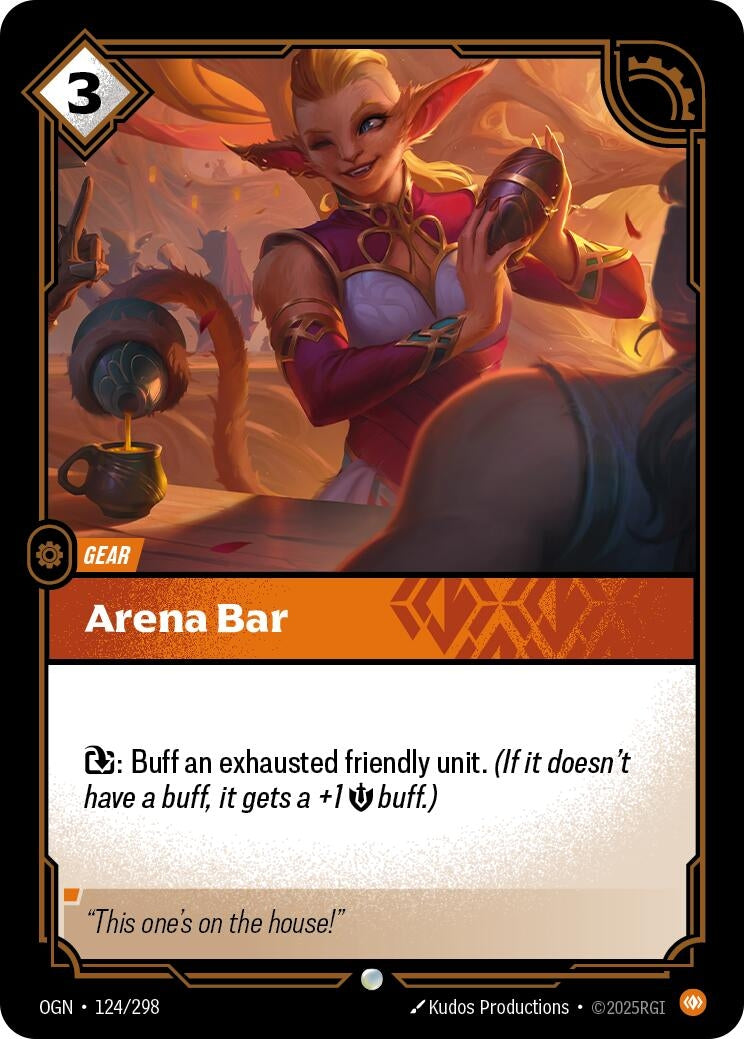 Image for Arena Bar (124/298) (Origins) (OGN) - Riftbound: League of Legends Trading Card Game