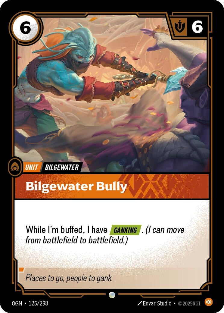 Image for Bilgewater Bully (125/298) (Origins) (OGN) - Riftbound: League of Legends Trading Card Game