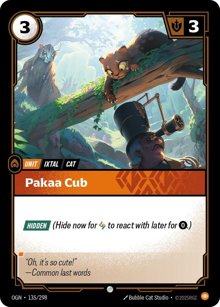 Image for Pakaa Cub (135/298) (Origins) (OGN) - Riftbound: League of Legends Trading Card Game
