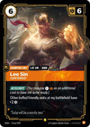 Image for Lee Sin, Centered (Alternate Art) (151a/298) (Origins) (OGN) - Riftbound: League of Legends Trading Card Game