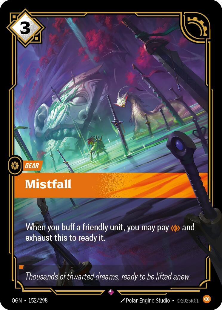 Image for Mistfall (152/298) (Origins) (OGN) - Riftbound: League of Legends Trading Card Game