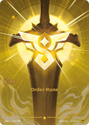 Image for Order Rune (Alternate Art) (214a/298) (Origins) (OGN) - Riftbound: League of Legends Trading Card Game